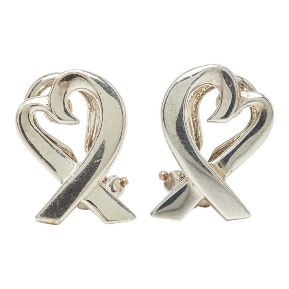 TIFFANY & CO. Silver Heart Earrings
